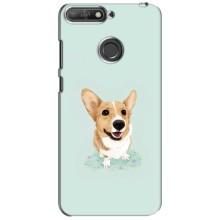 Чохли з собаками для Huawei Y6 Prime 2018 (VPrint) (Коргі)