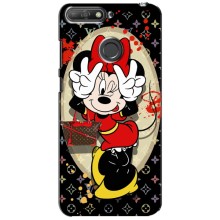 Чехол Disney Mouse Huawei Y6 Prime 2018 (PREMIUMPrint) – Минни peace