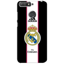 Чехол для Huawei Y6 Prime 2018 с принтом – Лого Real Madrid