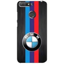 Чохол для Хуавей Y6 Прайм 2018 - з принтом БМВ (AlphaPrint) (Лого BMW)