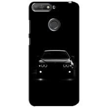 Чохол для Хуавей Y6 Прайм 2018 - з принтом БМВ (AlphaPrint) (Машина BMW)
