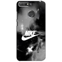 Чохол для Huawei Y6 Prime 2018 - з принтом Найк (AlphaPrint) (Лого Найк)