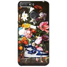 Чохол для Huawei Y6 Prime 2018 - з принтом Найк (AlphaPrint) (Стиль Найк)