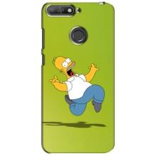 Чjхол з Сімпсонами для Huawei Y6 Prime 2018 (VPrint) (Гомер Сімпсон)