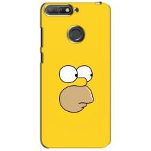 Чjхол з Сімпсонами для Huawei Y6 Prime 2018 (VPrint) (Гомер)