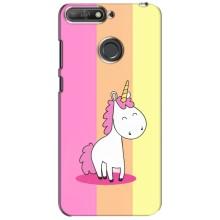 Чохол Unicorn на Huawei Y6 Prime 2018 (Яскравий Єдинорог)