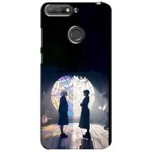 Чохли Венсдей на Huawei Y6 Prime 2018 Уенсдей (AlphaPrint) (Венздей та Інід)