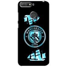 Чохли для Хуавей Y6 Прайм 2018 (VPrint) - ТОП ФК (ФК Манчестер Сіти)