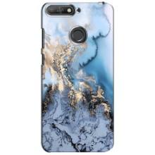 Мраморний чехол на Huawei Y6 Prime 2018 (VPrint) (Ніжний мрамор)