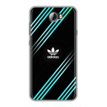 Чехлы Адидас для Huawei Y5II (AlphaPrint) (Адидас с полосами)