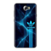 Чехлы Адидас для Huawei Y5II (AlphaPrint) (Синий Адидас)