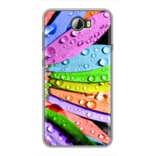 Чехлы (ART) Цветы на Huawei Y5II (VPrint) (Семицветик)
