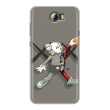 Чехлы для Huawei Y5II - Bearbrick Louis Vuitton (PREMIUMPrint) (Беарбрик Джордан)
