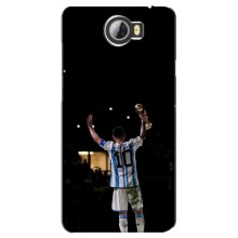 Чехлы Лео Месси Аргентина для Huawei Y5II (Лео Чемпион)