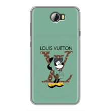 Чехлы Луи Витон для Huawei Y5II (AlphaPrint - LOUIS VUITTON) (Микки Маус LV)