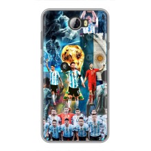 Чехлы Месси для Huawei Y5II (AlphaPrint) (Аргентина Месси)