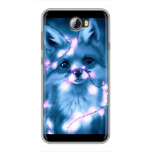 Чехлы с картинкой Лисички для Huawei Y5II (VPrint) (Яркая лисичка)