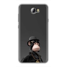 Чехлы с Обезьянами NFT для Huawei Y5II (AlphaPrint) (Обезьяна NFT)
