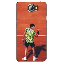 Чохли з прінтом Спортивна тематика для Huawei Y5II – Алькарас Тенісист