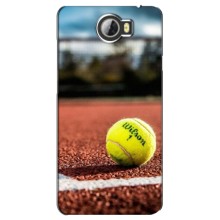 Чехлы с принтом Спортивная тематика для Huawei Y5II – Теннисный корт