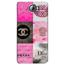 Чехол (Dior, Prada, YSL, Chanel) для Huawei Y5II (Модница)
