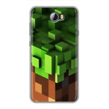 Чехол Майнкрафт на Huawei Y5II (AlphaPrint) Minecraft (текстура Майнкрафт)