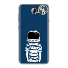 Чехол NASA для Huawei Y5II (AlphaPrint) (Мальчик в шлеме)