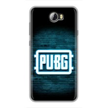 Чехол PUBG для Хуавей У5II (AlphaPrint) (Лого PUBG)