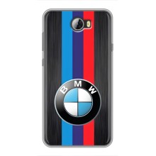 Чехол для Хуавей У5II - с принтом БМВ (AlphaPrint) (Лого BMW)