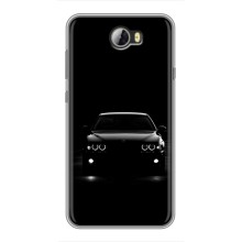 Чехол для Хуавей У5II - с принтом БМВ (AlphaPrint) (Машина BMW)