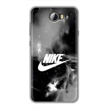 Чехол для Huawei Y5II - с принтом Найк (AlphaPrint) (Лого Найк)