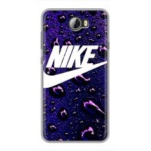 Чехол для Huawei Y5II - с принтом Найк (AlphaPrint) (Найк принт)