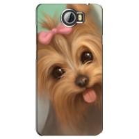 Чехол (ТПУ) Милые собачки для Huawei Y5II – Йоршенский терьер