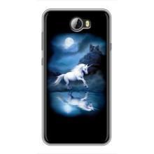 Чехол Unicorn на Huawei Y5II (Единорог)