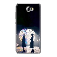Чехлы Венсдей на Huawei Y5II Уэнсдей (AlphaPrint) (Уэнздей и Инид)