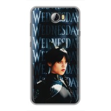 Чехлы Венсдей на Huawei Y5II Уэнсдей (AlphaPrint) (Уэнздей кошка)