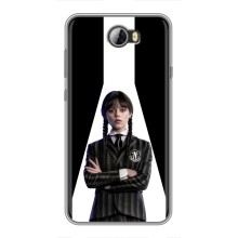 Чехлы Венсдей на Huawei Y5II Уэнсдей (AlphaPrint) (W-Wednesday)