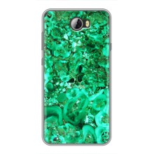 Мраморный чехол на Huawei Y5II (VPrint) (Салатный Мрамор)