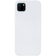 Чехол Silicone Cover Full without Logo (A) для Huawei Y5p – Белый