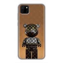 Чохли для Huawei Y5p - Bearbrick Louis Vuitton (PREMIUMPrint)