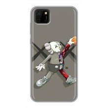 Чохли для Huawei Y5p - Bearbrick Louis Vuitton (PREMIUMPrint) (Беарбрік Джордан)