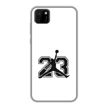 Чехлы для Huawei Y5p - с картинкой JORDAN (AlphaPrint) (Jordan 23)