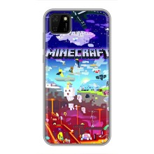 Чохол майнкрафт для Huawei Y5p – MINECRAFT