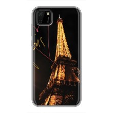 Чехол с Эйфелевой башней на Huawei Y5p (Paris)