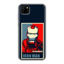 Чехол Супергерой Железный человек на Huawei Y5p – Art Iron man