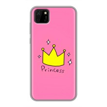 Девчачий Чехол для Huawei Y5p (Princess)