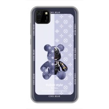 Крутые Чехлы Луи Виттон для Huawei Y5p (AlphaPrint) (Медвежонок LV)