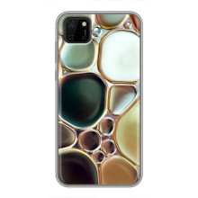 Мраморний чехол на Huawei Y5p (VPrint) (Радужний Мрамор)