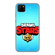 Силиконовый Чехол на Huawei Y5p с картинкой Brawl Stars – Бравл Старс