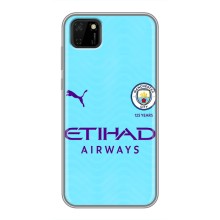 Силиконовые Чехлы принт Футбол на Huawei Y5p (Man City)